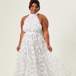 Aruba white maxi dress